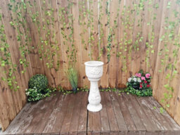 Floral Design Sandstone Jardinière - thumbnail 4