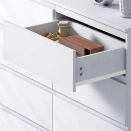 8 Drawer Chest Of Drawers Modern Bedroom Furniture Matt White - thumbnail 6