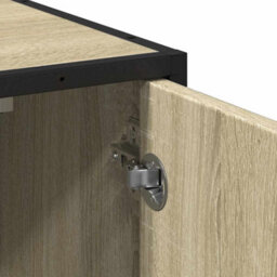 Berkfield Bathroom Sink Cabinet Sonoma Oak 65X33X60 Cm Engineered Wood - thumbnail 9
