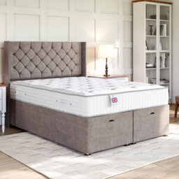 Divan Base Direct Wool Bronze Ottoman Divan 3Ft Single End Lift Ottoman - thumbnail 2