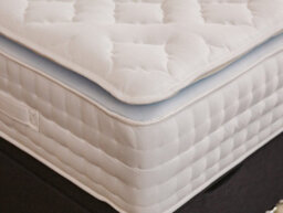 Divan Base Direct Sophia Briar-Rose Nova 1000 Pocket Sprung  Cushioned Pillow Top Memory Foam Bed Set 2Ft6 Small Single - Naple Slate - thumbnail 2