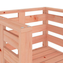 Berkfield Garden Chairs 2 Pcs 61.5X53X71 Cm Solid Wood Douglas - thumbnail 8