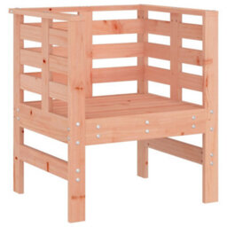 Berkfield Garden Chairs 2 Pcs 61.5X53X71 Cm Solid Wood Douglas - thumbnail 4