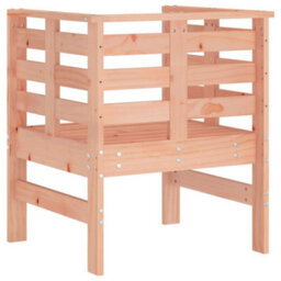 Berkfield Garden Chairs 2 Pcs 61.5X53X71 Cm Solid Wood Douglas - thumbnail 7