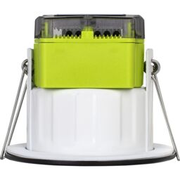 Luceco Ftype Mk2 Matt Black Fixed Led Fire-Rated Warm White Downlight 6W Ip65 - thumbnail 3