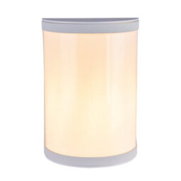 Luminosa Lighting Luminosa Segga Outdoor Flush Wall Lamp White Ip44 1X E27 - thumbnail 3
