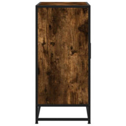 Walplus Sideboard Smoked Oak 68X35X76 Cm Engineered Wood And Metal - thumbnail 6