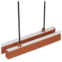 Luminosa Lighting Luminosa Miami Led Bar Pendant Ceiling Light Terracotta, 6260M, 3000K - thumbnail 8
