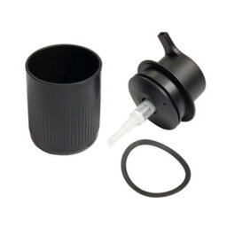 ReBorn® Reborn Recycled Soap Dispenser - Graphite Black Bathroom Soap Pump - Refillable With 250Ml Capacity - Made In The Uk - thumbnail 5