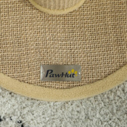 Pawhut Cat Scratching Post With Jute Sisal Rope Toy Ball, 47Cm, Tall Brown - thumbnail 8