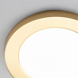 Litecraft Brass Magnetic Bezel For 12W Darly Bathroom Flush Ceiling Light - thumbnail 4