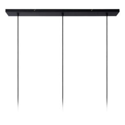 Lucide Magius Scandinavian Bar Pendant Light - 3Xe27 - Light Wood - thumbnail 4