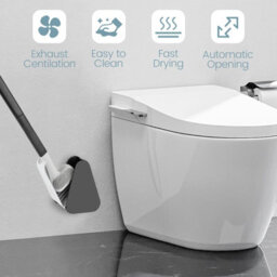 Deao Toys Golf Toilet Brush, Long Handle Golf Brush Head Toilet Brush, Flexible Silicone Golf Toilet Bowl Cleaner Brush, Toilet Cleaning Bru - thumbnail 3