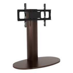 Avf Chepstow Wooden Column Tv Stand For Tvs 32-65 Inch Walnut