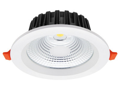 Long Life Lamps Company 12W Recessed Commercial Cob Led Downlight 6000K Cdl12W - image 1