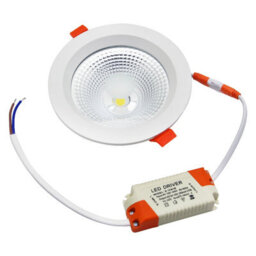 Long Life Lamps Company 12W Recessed Commercial Cob Led Downlight 6000K Cdl12W - thumbnail 4