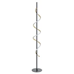 Inlight Hadston Spiral Matt Black Led Floor Lamp - thumbnail 3