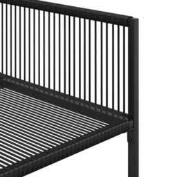 Walplus 13 Piece Garden Outdoor Dining Set Suitable For Backyard, Patio Black Poly Rattan - thumbnail 7