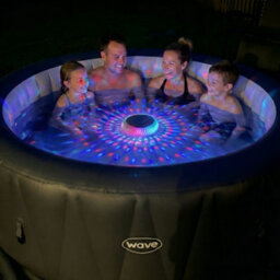 Wave Spas Wave Solar Floating Pool Lights, Waterproof Colour Changing Led Ball Lights For Swimming Pools, Hot Tubs, Ponds & Garden Decor - thumbnail 2