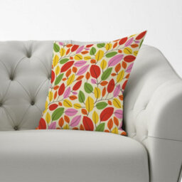 Warren Reed Designer Autumn Leaves Cushions 60Cm X 60Cm - thumbnail 2