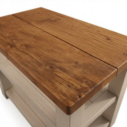 100X44Cm Stoneford Cashmere Kitchen Island / Breakfast Bar / Rustic Island - thumbnail 6