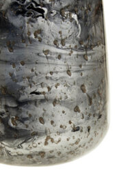 Orsina Garan Grey Small Glass Vase - thumbnail 4