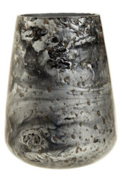 Orsina Garan Grey Small Glass Vase