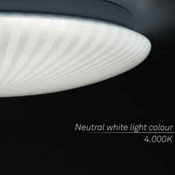 Briloner Led Ceiling Light Flush 1800Lm Starry Sky Effect 15W 278mm Hallway Bedroom White - thumbnail 5