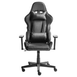 Beliani Gaming Chair Voltixa Faux Leather Black - thumbnail 4
