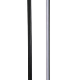 Darphe 129Cm Simple Rectangular Black Metal Led Floor Lamp With Foot Switch - thumbnail 4
