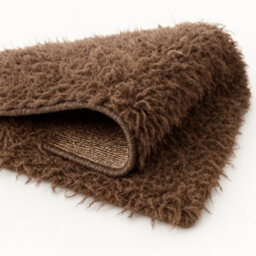 Uetian Luxury Brown Shaggy Rug Extra Thick 5Cm Pile Soft Area Rug For Living Room & Bedroom (160X230) - thumbnail 4
