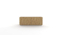 Arte Natural Charm With The Kolder Tv Cabinet 1000mm X 340mm X 410mm In Rustic Oak Artisan - thumbnail 4