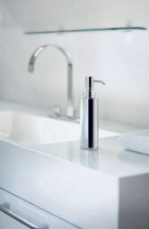 Smedbo Polished Chrome Free Standing 180Ml Pump Soap Dispenser - thumbnail 2