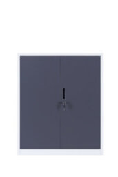 MMT Funiture Designs Metal Storage Cabinet - Closet Storage For Office, Bedroom, Living Room, Kitchen Lockable Storage Cabinet 2 Adjustable Shelves - thumbnail 5