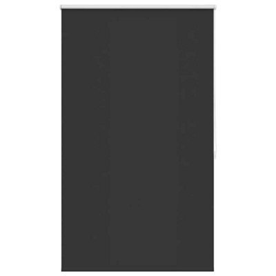 Berkfield Reflective Roller Blind Blackout 80 X 175 Cm Black - image 1
