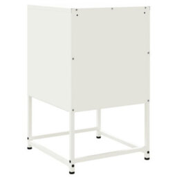 Berkfield Bedside Cabinets 2 Pcs White 36X39X60.5 Cm Steel - thumbnail 8