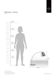 Orsina Modern Chrome Table Lamp With Glossy Pvc Shade, Functional Lamp, Polished Table Light, Versatile Table Lamp - thumbnail 2