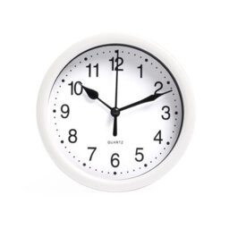 Ohs Wall Clock Round Analogue Vintage Home Decor Bedroom Kitchen, White - thumbnail 7