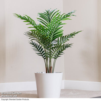 Garden Gear Artificial Areca Palm Tree 90Cm Realistic Leaves For Indoor Outdoor Home Office Garden Décor - image 1