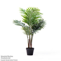 Garden Gear Artificial Areca Palm Tree 90Cm Realistic Leaves For Indoor Outdoor Home Office Garden Décor - thumbnail 5
