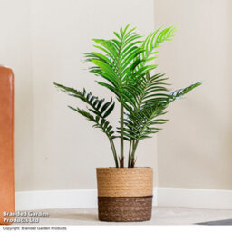 Garden Gear Artificial Areca Palm Tree 90Cm Realistic Leaves For Indoor Outdoor Home Office Garden Décor - thumbnail 3