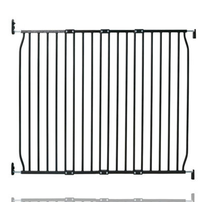 Bettacare Screw Fit Metal Dog Gate, Black, 110Cm - 120Cm - image 1