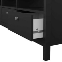 Wyld Haus Gossmere Matt Black Tv Unit, 3 Drawers, 1512 X 384 X 541 mm - thumbnail 8