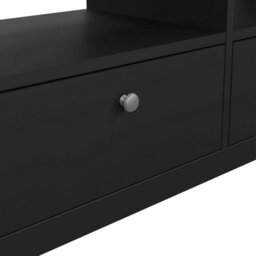 Wyld Haus Gossmere Matt Black Tv Unit, 3 Drawers, 1512 X 384 X 541 mm - thumbnail 7