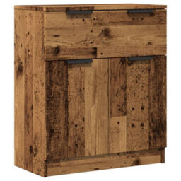 Berkfield Sideboard Old Wood 60X30X70 Cm Engineered Wood - thumbnail 2
