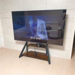 "Fativo  For 32""-100"" Large Floor Tv Stand Corner Entertainment Center Height Adjustable" - thumbnail 6