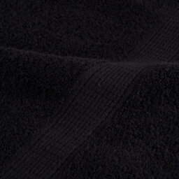 Berkfield 8 Piece Premium Towel Set Solund Black 600 Gsm - thumbnail 6
