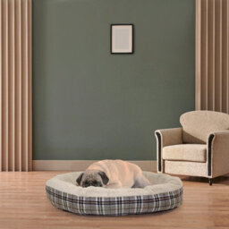 Actiaspet Medium Deluxe Orthopaedic Soft Dog Bed With Warm Fleece Lining - thumbnail 5