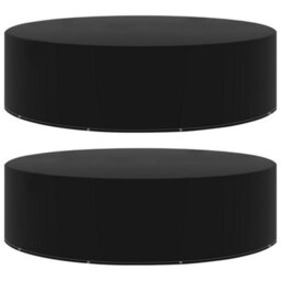 Walplus Outdoor Garden Furniture Covers 2 Pcs 10 Eyelets 205X90 Cm - thumbnail 1