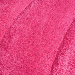 Ohs Teddy Fleece 10.5 Tog Coverless Duvet With Pillowcase Bedding Set, Hot Pink - Single - thumbnail 5